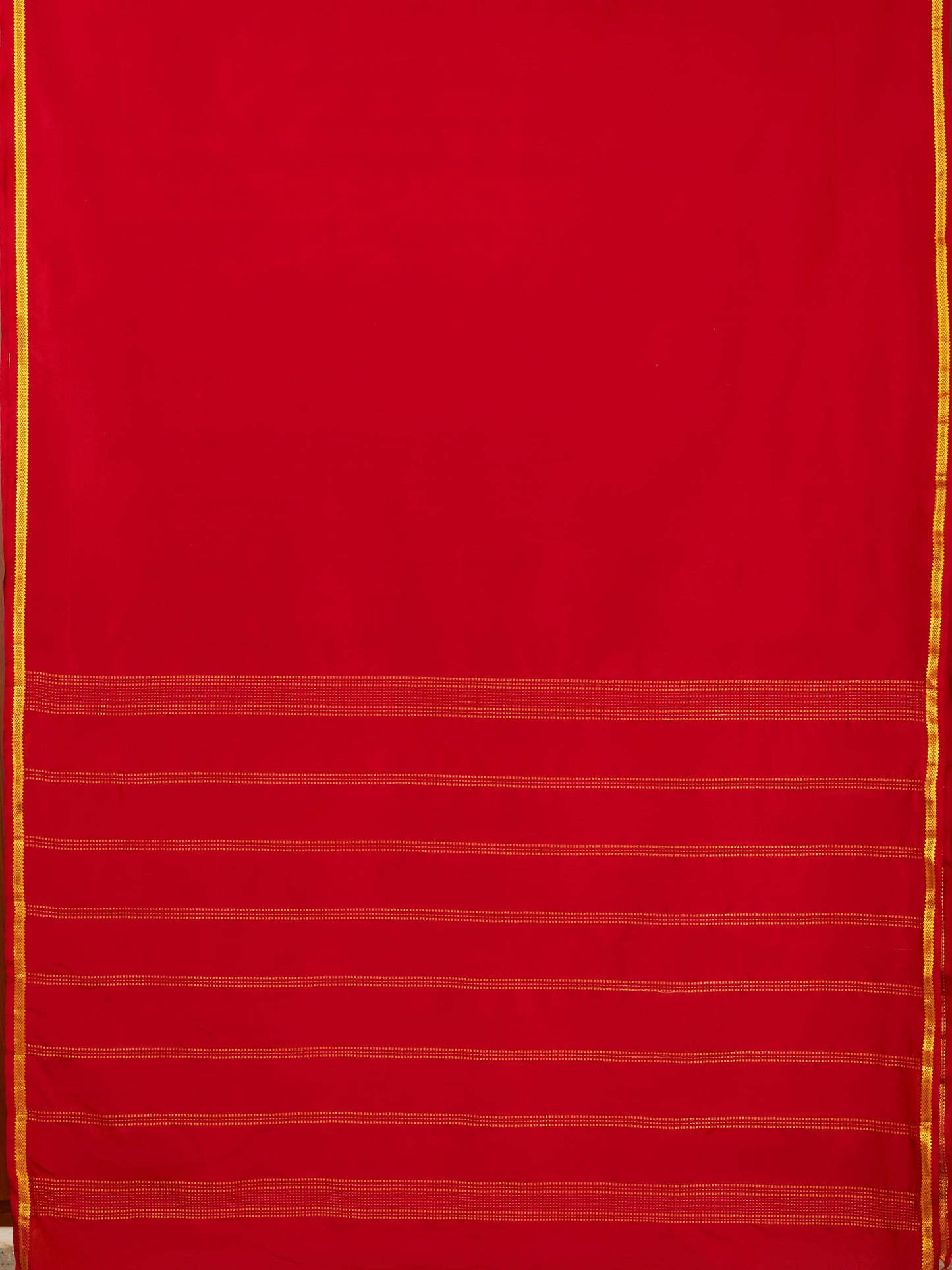 Maroon 9 Yards Kanchivaram Silk Saree