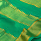 Parrot Green 9 Yards Kanchivaram Silk Saree