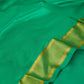 Parrot Green 9 Yards Kanchivaram Silk Saree